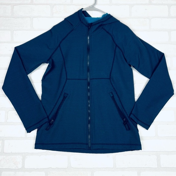 All In Motion Blue Zip-Up Hoodie‎ Warm Jacket, Size XL Boys / Girls EUC - Picture 7 of 14